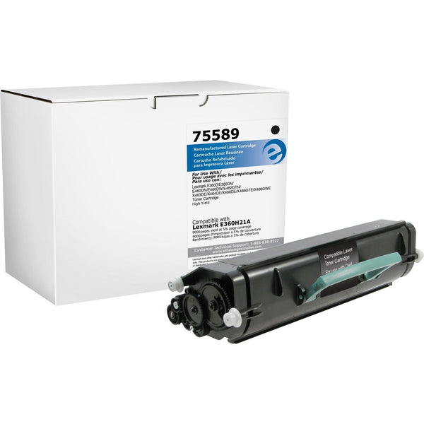 Elite Image Remanufactured Toner Cartridge, Alternative for Lexmark (E360H11A), Laser, 9000 Pages, Black, 1 Each (ELI75589) Each