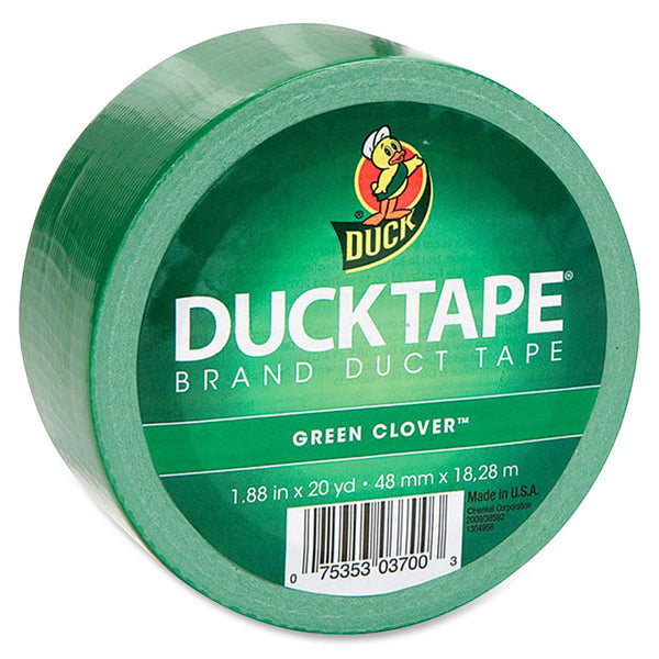 Duck Brand Duck Tape, 1.88" x 20 Yards, Green (DUC1304968RL) 1 Roll