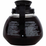 BUNN 64 oz. Black Handle Glass Decanter (BUN424000101) Each