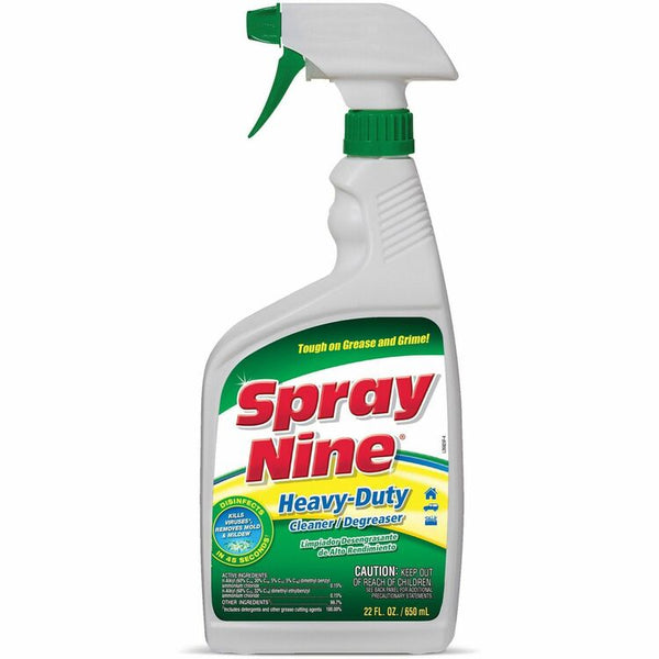 Spray Nine Multipurpose Cleaner/Disinfectant, Spray Bottle, 22oz. (PTX26825) Each