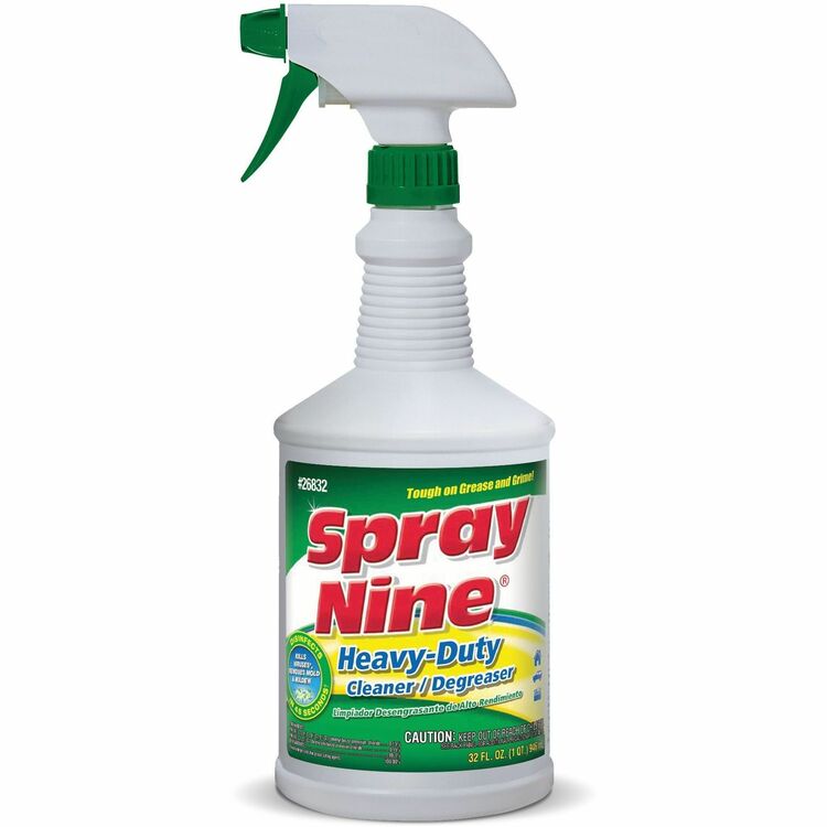 Spray Nine Heavy-Duty Cleaner/Degreaser w/Disinfectant, 32 Oz. (PTX26832) Each