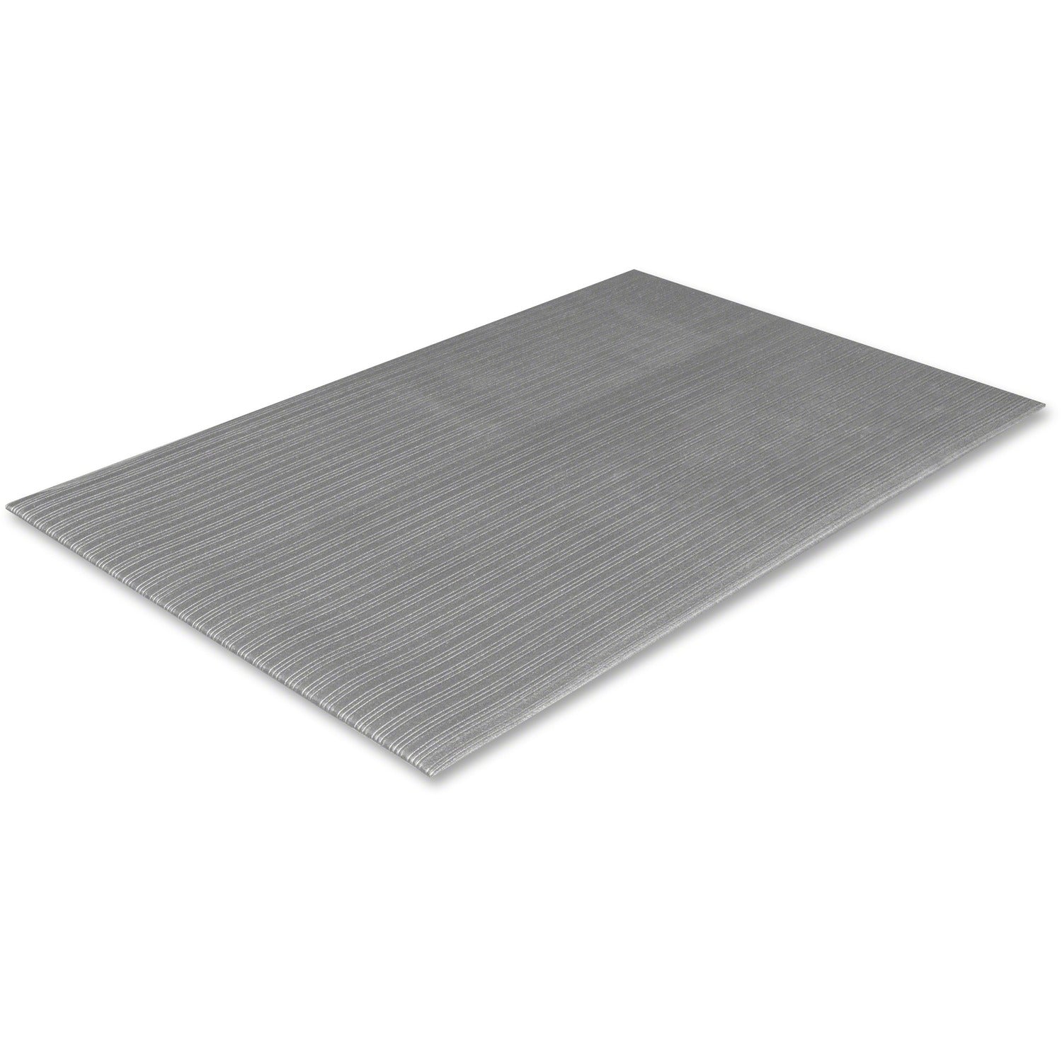 Thion Ridged Mat Crown Mats Ribbed Anti-Fatigue Mat, Vinyl, 27 x 36, Gray (CWNFJS736GY ...