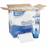 Sparkle Professional Series Paper Towel Roll by GP Pro, 2 Ply, 8.80" x 11", 70 Sheets/Roll, White, Paper, 1 Roll (GPC2717201) Each