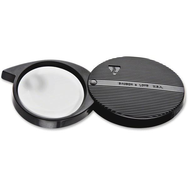 Bausch + Lomb 4X Folded Pocket Magnifier, Round, 36mm Lens (BAL812354) Each