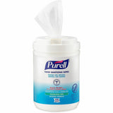 PURELL Alcohol Hand Sanitizing Wipes, 6" x 7", 175/Tub, (GOJ903106EA) Each