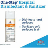 Clorox Healthcare Citrace Hospital Disinfectant and Sanitizer, 14 fl oz (0.4 quart), Fresh Citrus Scent (CLO49100EA) Each