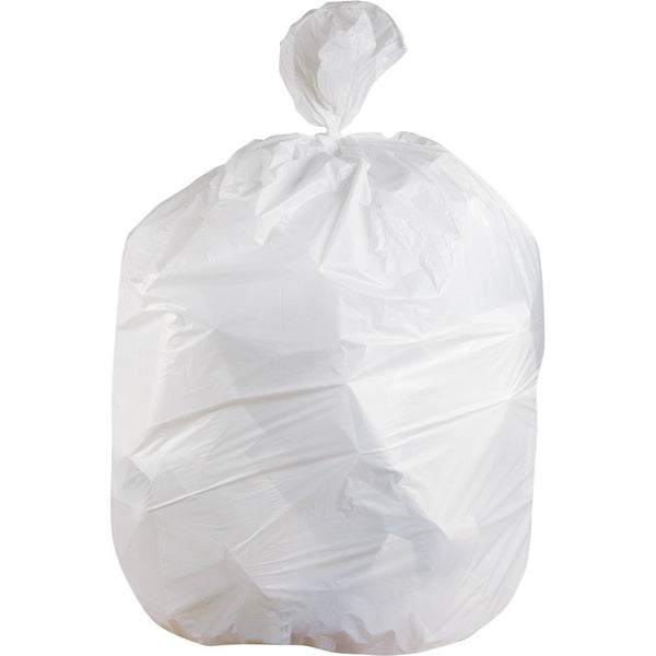Heritage Low-Density Can Liners, 12-16 gal, .5 Mil, 24 x 32, White, 500/Carton (HERH4832MW) Case of 500