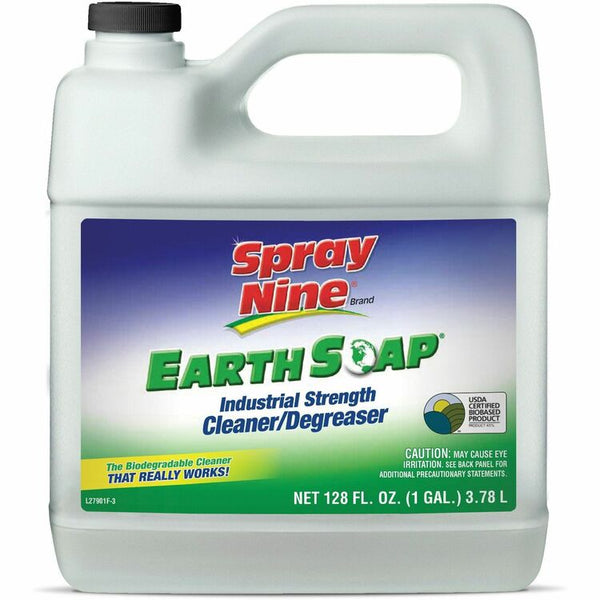 Spray Nine Earth Soap Concentrated Cleaner/Degreaser, 1gal Bottle (PTX27901) Each