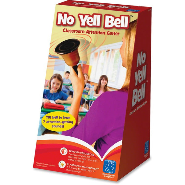 Educational Insights No Yell Bell, Electronic, Multi (EII1250) Each