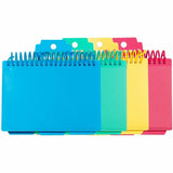C-Line Spiral Bound Index Card Notebook with Tabs, 1 Notebook (Color May Vary), 3" x 6" (CLI48750) Each