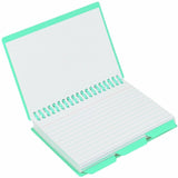 C-Line Spiral Bound Index Card Notebook with Tabs, 1 Notebook (Color May Vary), 3" x 6" (CLI48750) Each