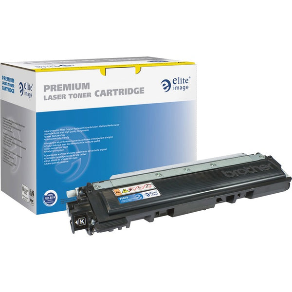Elite Image Remanufactured Toner Cartridge, Alternative for Brother (TN210BK), Laser, 2200 Pages, Black, 1 Each (ELI75659) Each