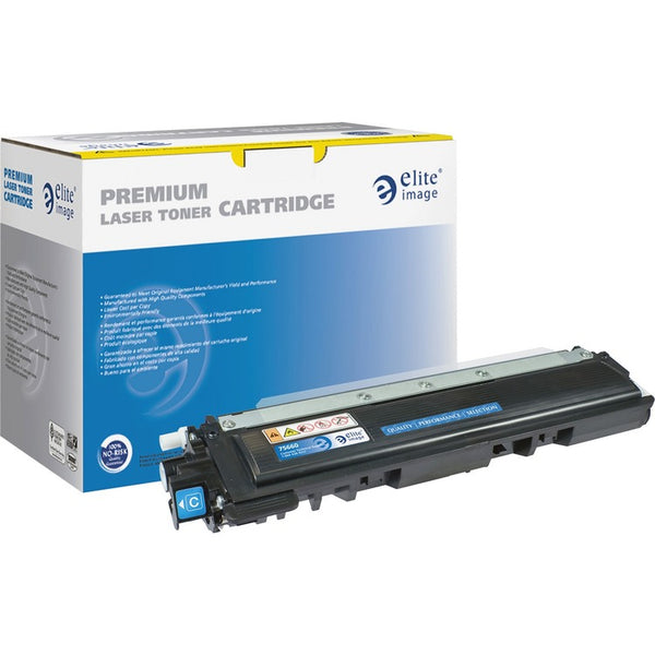 Elite Image Remanufactured Toner Cartridge, Alternative for Brother (TN210C), Laser, 1400 Pages, Cyan, 1 Each (ELI75660) Each