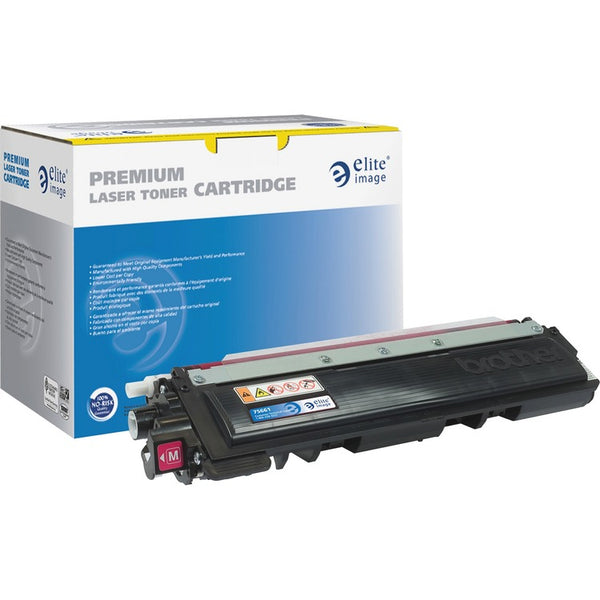 Elite Image Remanufactured Toner Cartridge, Alternative for Brother (TN210M), Laser, 1400 Pages, Magenta, 1 Each (ELI75661) Each