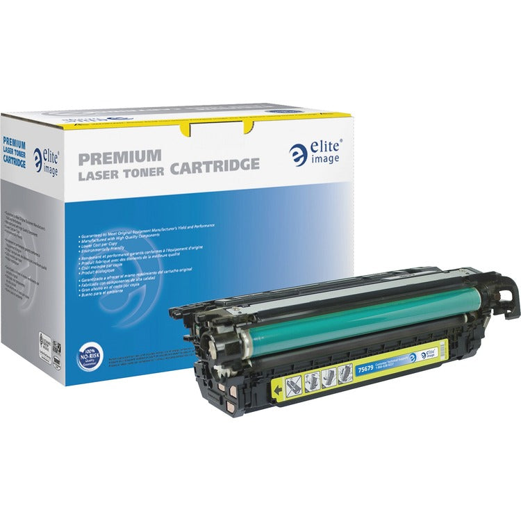 Elite Image Remanufactured Toner Cartridge, Alternative for HP 648A (CE262A), Laser, 11000 Pages, Yellow, 1 Each (ELI75679) Each