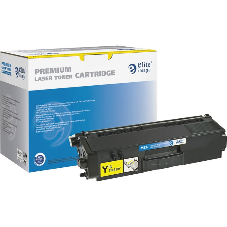 Elite Image Remanufactured Toner Cartridge, Alternative for Brother (TN315), Laser, 3500 Pages, Yellow, 1 Each (ELI75737) Each