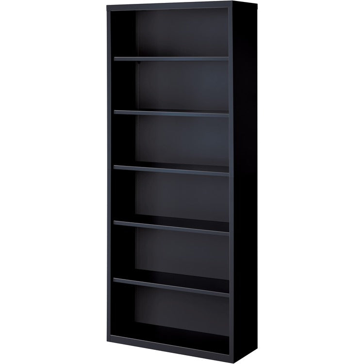 Lorell 6-Shelf Bookcase, Black (LLR41294)