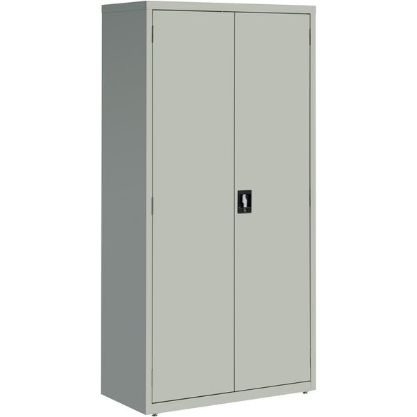 Lorell Storage Cabinet, 36"x18"x72", Light Gray (LLR41306)