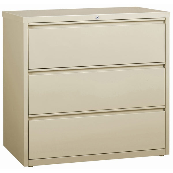 Lorell 3-Drawer Lateral File, Putty (LLR88030)