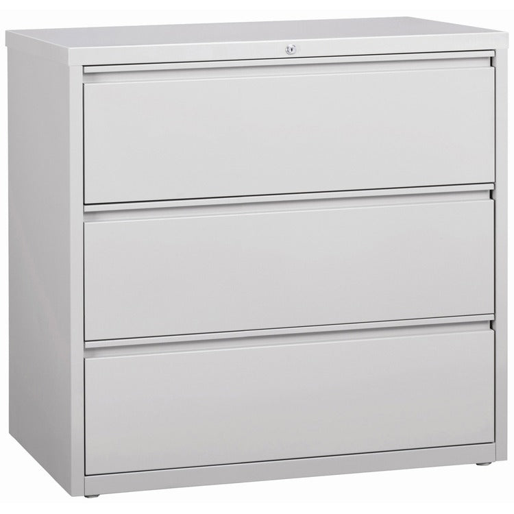 Lorell 3-Drawer Lateral File, Light Gray (LLR88032)