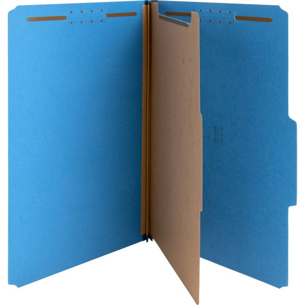Nature Saver Top-Tab 1-Divider Classification Folder, Dark Blue (NATSP17221) Box of 10
