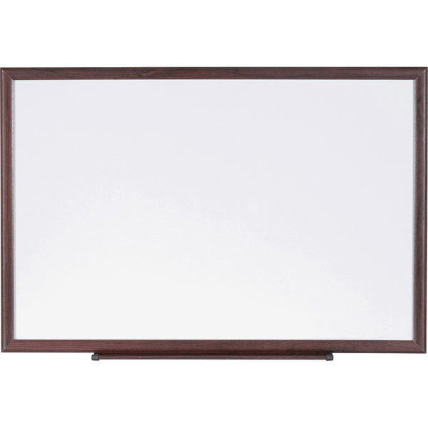 Lorell Dry-Erase Board, 8" x 4", Brown/White (LLR84170)