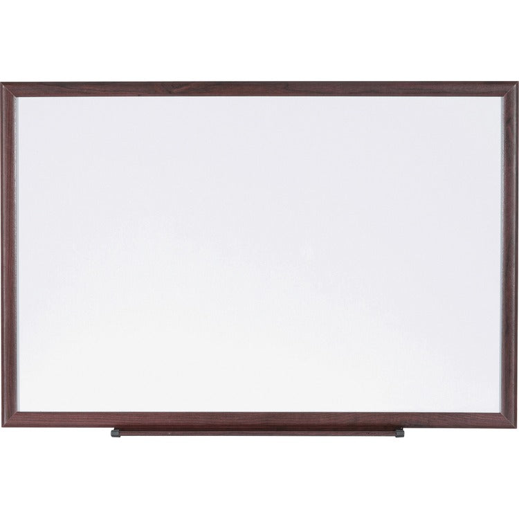 Lorell Dry-Erase Board, 8" x 4", Brown/White (LLR84170)