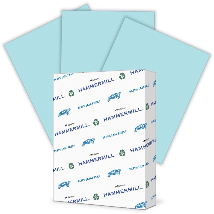 Hammermill Fore MP Paper, 24lb, 8-1/2" x 11", 10RM/CT, Blue (HAM103671)