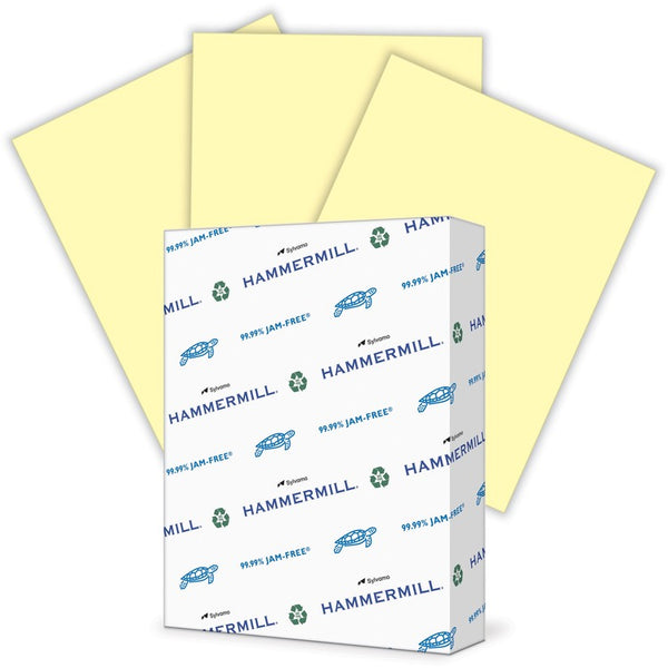 Hammermill Fore MP Paper, 24lb, 8-1/2" x 11", 10RM/CT, Canary (HAM104307)