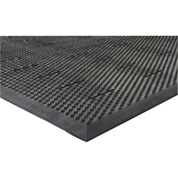 Genuine Joe Free Flow Comfort Anti-fatigue Mat, Black (GJO32590)