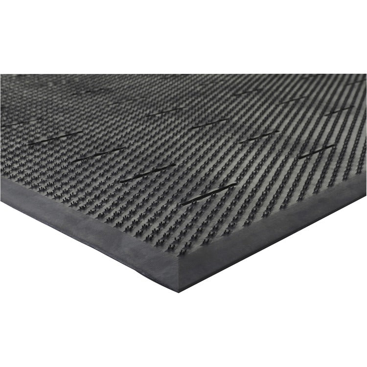 Genuine Joe Free Flow Comfort Anti-fatigue Mat, Black (GJO32590) Each