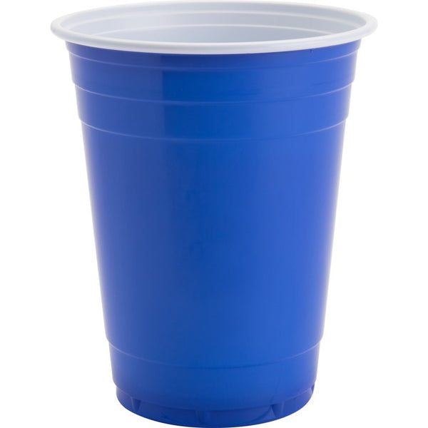 Genuine Joe Party Cups, 16oz., Blue (GJO11250)