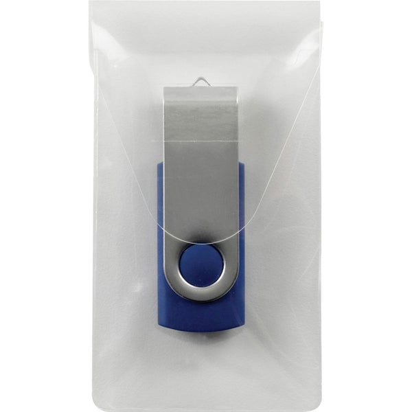 Smead 68150 Clear Self-Adhesive Poly USB Flash Drive Pocket (SMD68150)