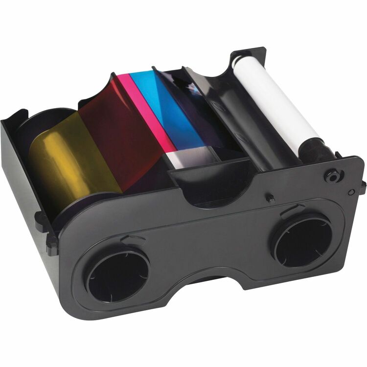 SICURIX 45000 Full Color Ribbon, Black/Cyan/Magenta/Yellow (SRX45000) Each