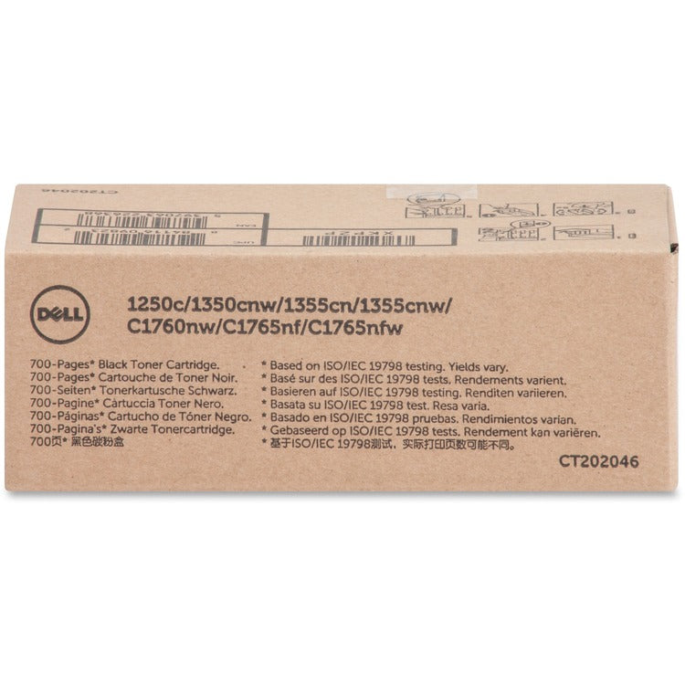 Dell 700PG BLK 1250C/1350CNW/1355CN (DLLXKP2P) Each