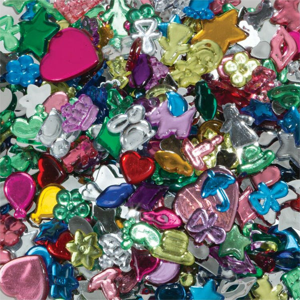 Creativity Street Fun Gems Assortment, 1/2 lb (PAC3541) Each