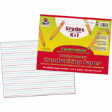 Pacon Grades K, 1 Multi, sensory Handwriting Tablet, 8 1/2" x 11" (PAC2471) Each
