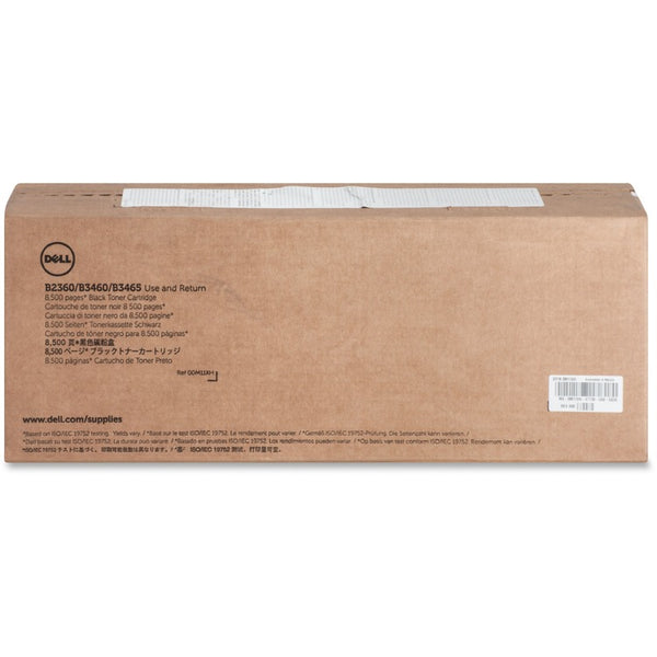 Dell Toner Cartridge, f/2360/3460, 8500 Page Yield, BK (DLLM11XH) Each