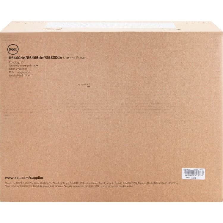 Dell Imaging Drum, f/ B5460dn, 100,000 Page Yield, Black (DLL9PN5P) Each