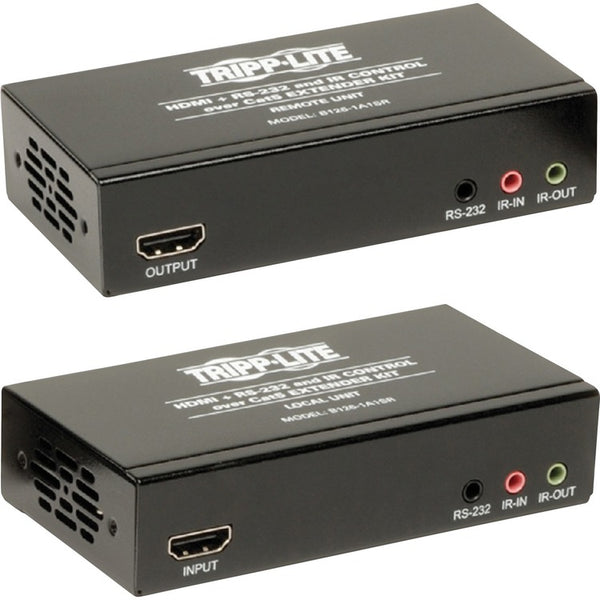 Tripp Lite by Eaton Extender Kit, HDMI Over Cat5/6, 6-1/5"Wx11-3/10"L2"H, Black (TRPB1261A1SR) Each