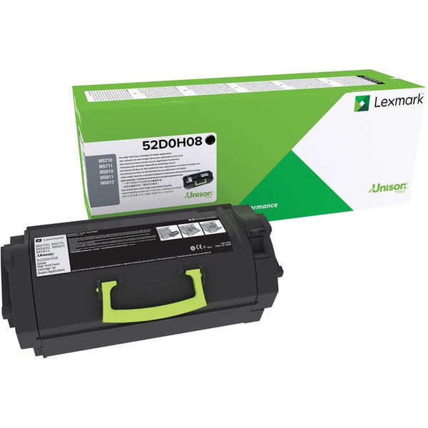 Lexmark Toner Cartridge, MS71/81X, 25, 000 Page Yield, Black (LEX52D0H08)