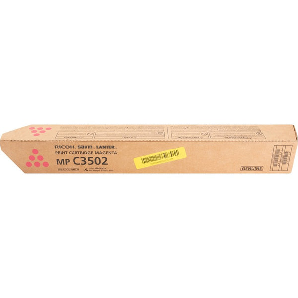 Ricoh Toner Cartridge, f/ MPC3002, 18,000 Page Yield, Magenta (RIC841737) Each