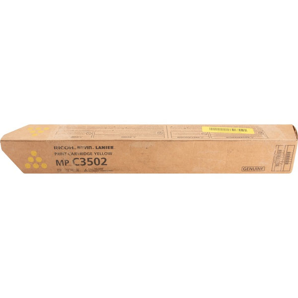 Ricoh Toner Cartridge, f/ MPC3002, 18,000 Page Yield, Yellow (RIC841736) Each