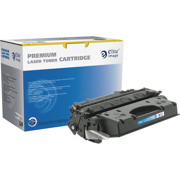 Elite Image Remanufactured Toner Cartridge, Alternative for HP 05X (CE505X), Laser, Ultra High Yield, Black, 8000 Pages, 1 Each (ELI75632) Each