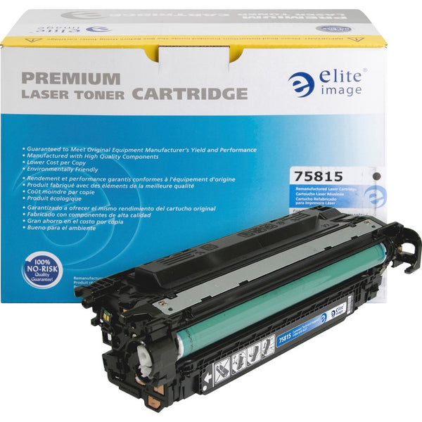 Elite Image Remanufactured Laser Toner Cartridge - Alternative for HP 507A (CE400A) - Black (ELI75815) Each