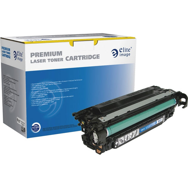 Elite Image Remanufactured Toner Cartridge, Alternative for HP 507X (CE400X), Laser, High Yield, Black, 11000 Pages, 1 Each (ELI75816) Each