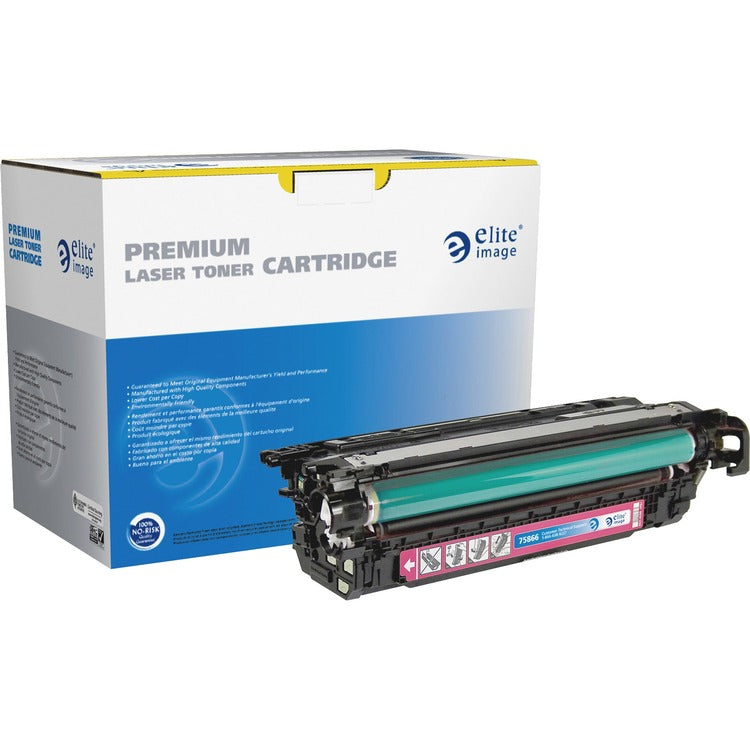 Elite Image Remanufactured Toner Cartridge, Alternative for HP 646A (CF033A), Laser, 12500 Pages, Magenta, 1 Each (ELI75866) Each