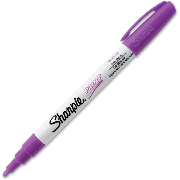 Sharpie Oil Based Paint Markers, Fine Pt, Magenta (SAN35547)