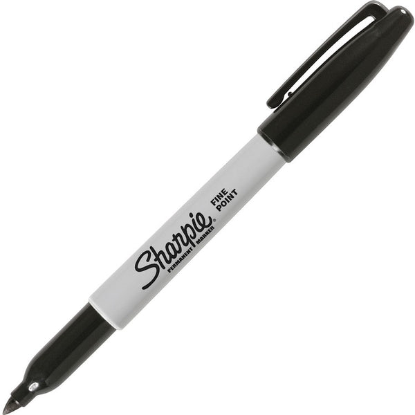 Sharpie Permanent Marker, Fine Point, Black (SAN30051)