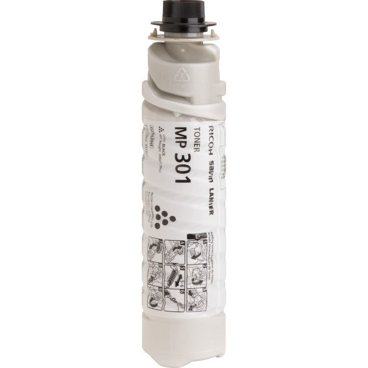 Ricoh Toner Cartridge for MP301SPF, 8000 Page Yield, Black (RIC841767) Each